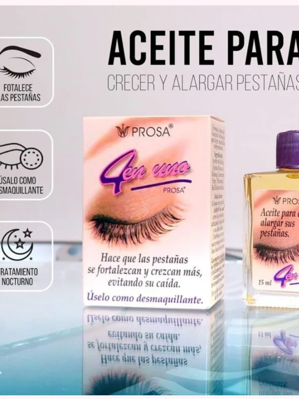 Gen Una Eyelash Oil Treatment — Pink Nourishing Serum
